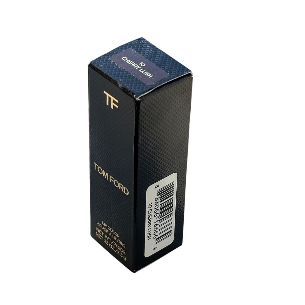Tom Ford Lip Color in 10 Cherry Lush (Cool Berry Red)